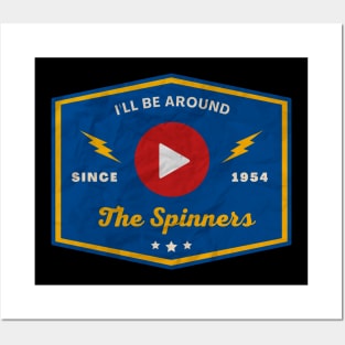 The Spinners // Play Button Posters and Art